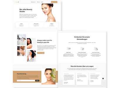 Ma Jolie Beauty Studio Vienna branding figma graphic design uidesign uiux uiuxdesign uxdesign uxdesigner webdesign webdesigner webdevelopement webflow