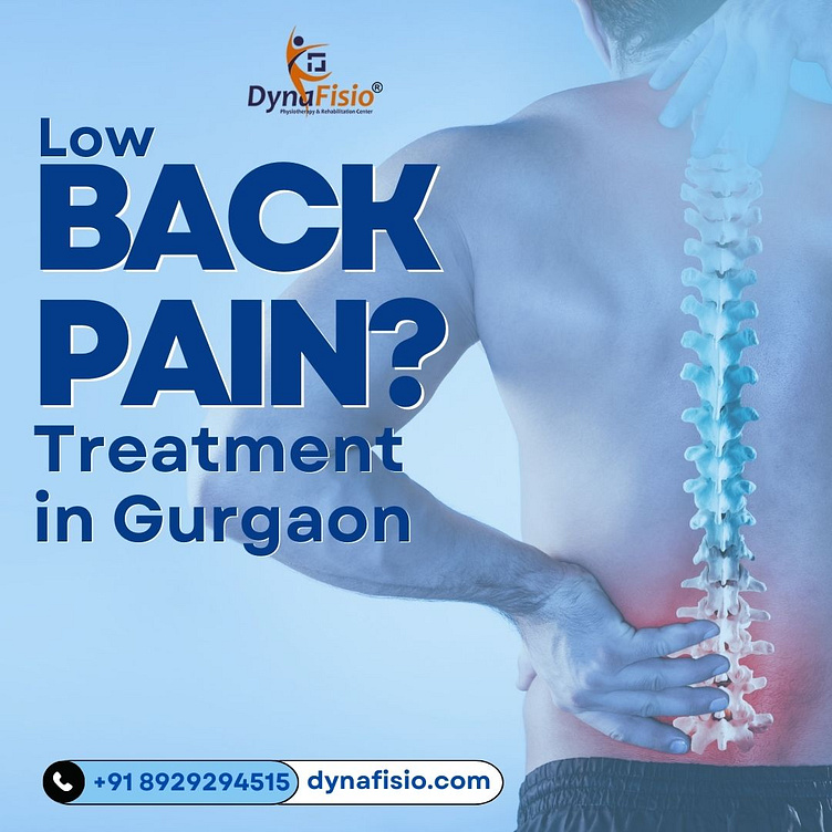 Low Back Pain treatment in Gurgaon by dynafisio on Dribbble