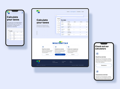 What's my Tax - FinTech Calculator calculator fintech tax ui ux