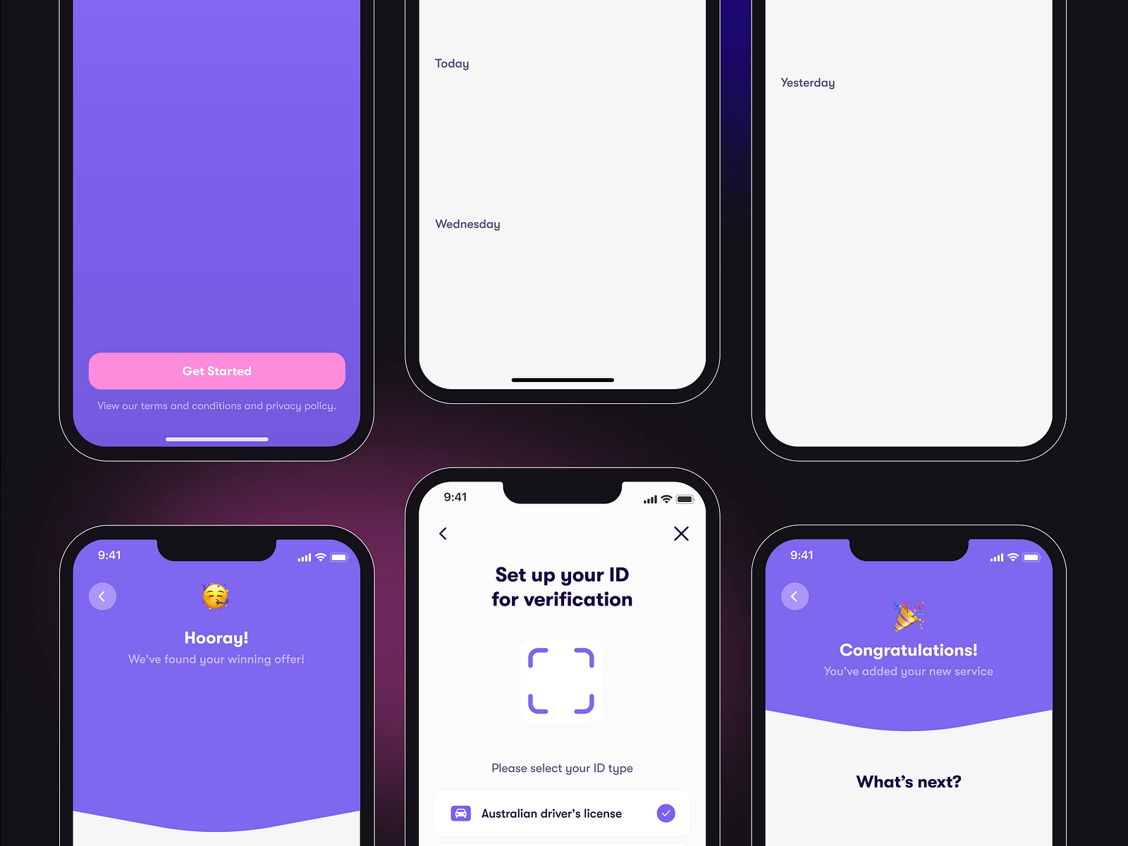 📱Mobile app design for fintech project | Hyperactive by Hyperactive ...