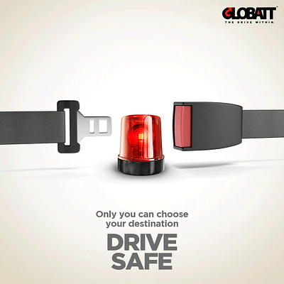 Globatt Battery Drive Safe Ad ad battery concept creative design drive globatt idea safe