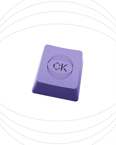 Keycap - Custom Keyboard 3d animation blender branding keyboard motion graphics