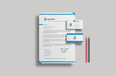 Letterhead Design & business card 3d animation graphic design logo motion graphics