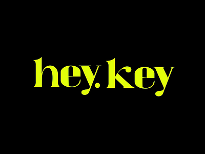 Hey.Key logo 2d animation after effects animation logo animation motion graphics text animation