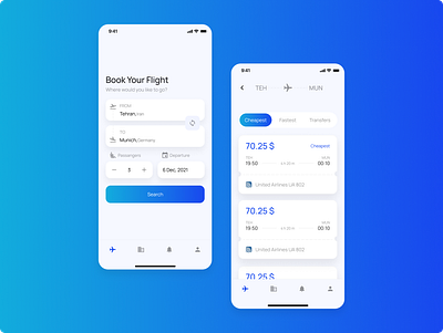 Fly booking mobile app app booking design fly flybooking mobile mobile design mobileapp ui ux uxui design