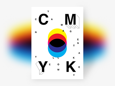 Poster design CMYK cmyk graphic design illustration poster design ui vector