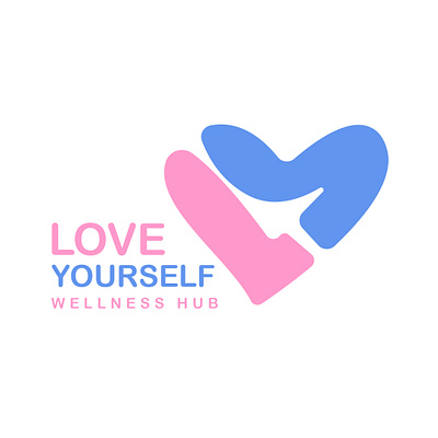 Love Yourself - Beauty Brand brand brand identity brand package icon logo logo design love love logo love yourself love minimal pastel pastel colors self love