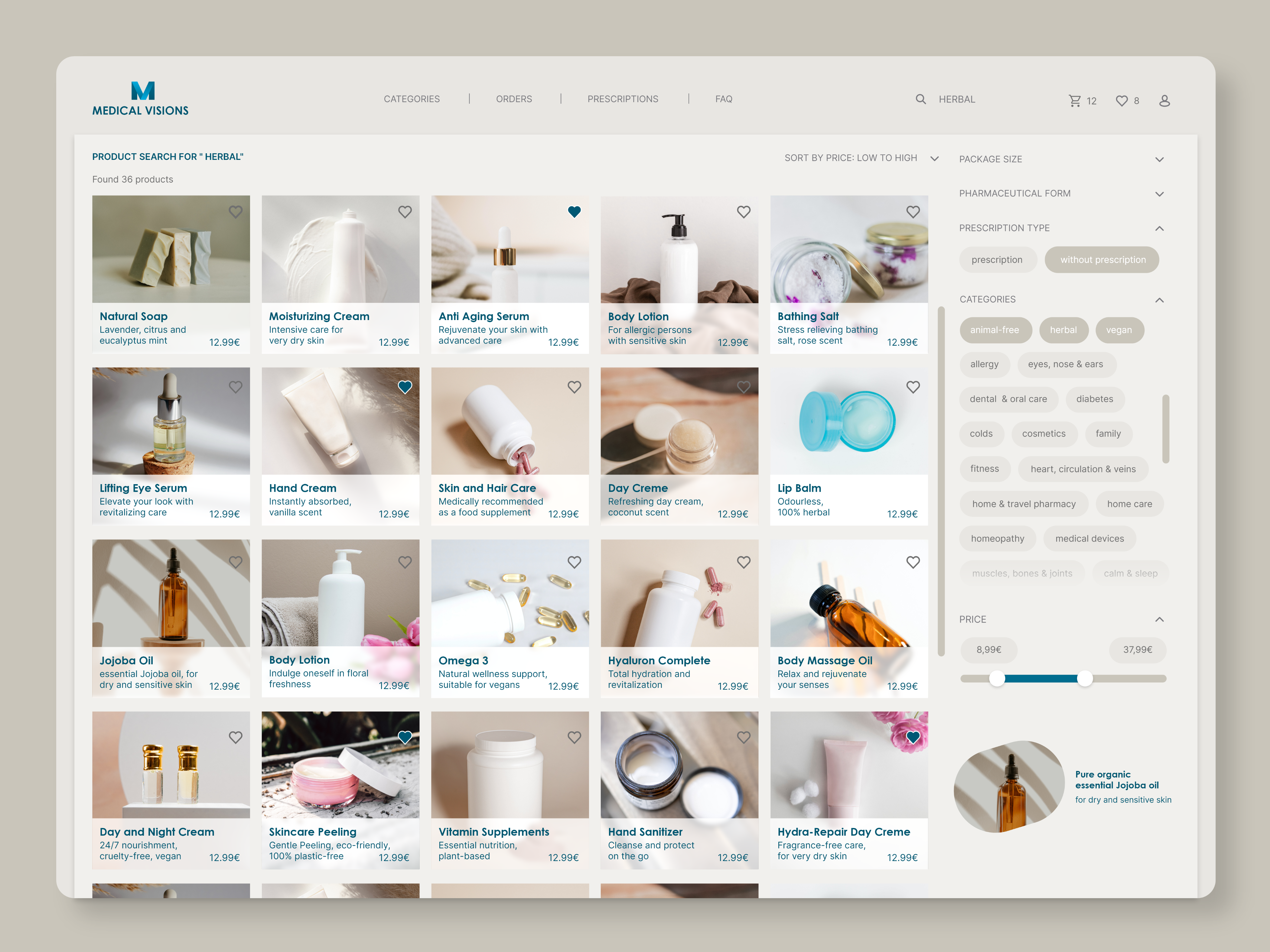 Example of Online pharmacy