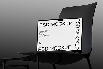 Laptop/Macbook Mockup laptop macbook mockup portfolio psd showcase web web design