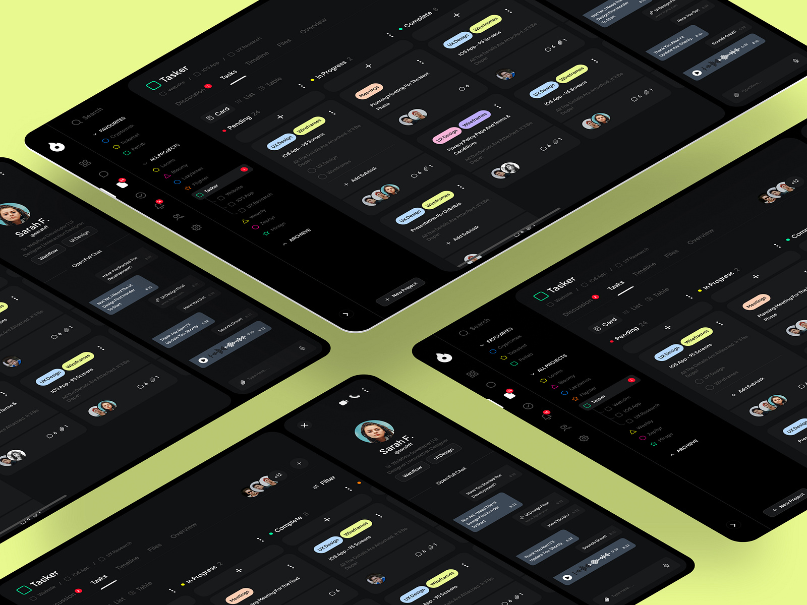 task assignment dashboard