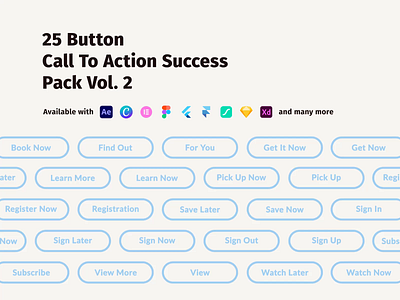 Lottie Files (25 Button Call To Action Success Pack Vol. 2) adobe animation branding bundling call to action canva design done figma free graphic design icon iconscout illustration lottie lottie files motion graphics success user experience user interface
