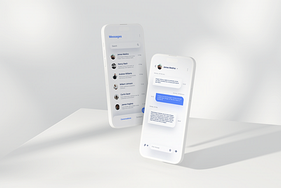 Direct Messaging daily ui challenge dailyui design designer direct messaging graphic design graphic designer ui ui design ui designer ui designs uiux