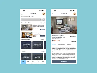 Hotel or Vacation Rental Booking : DailyUi-067 dailyui day67 hotel or vacation rental booking