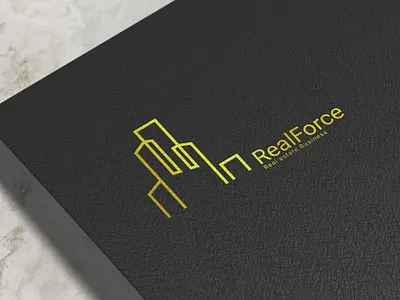 ''RealForce'' logo design branding graphic design logo