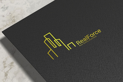 ''RealForce'' logo design branding graphic design logo