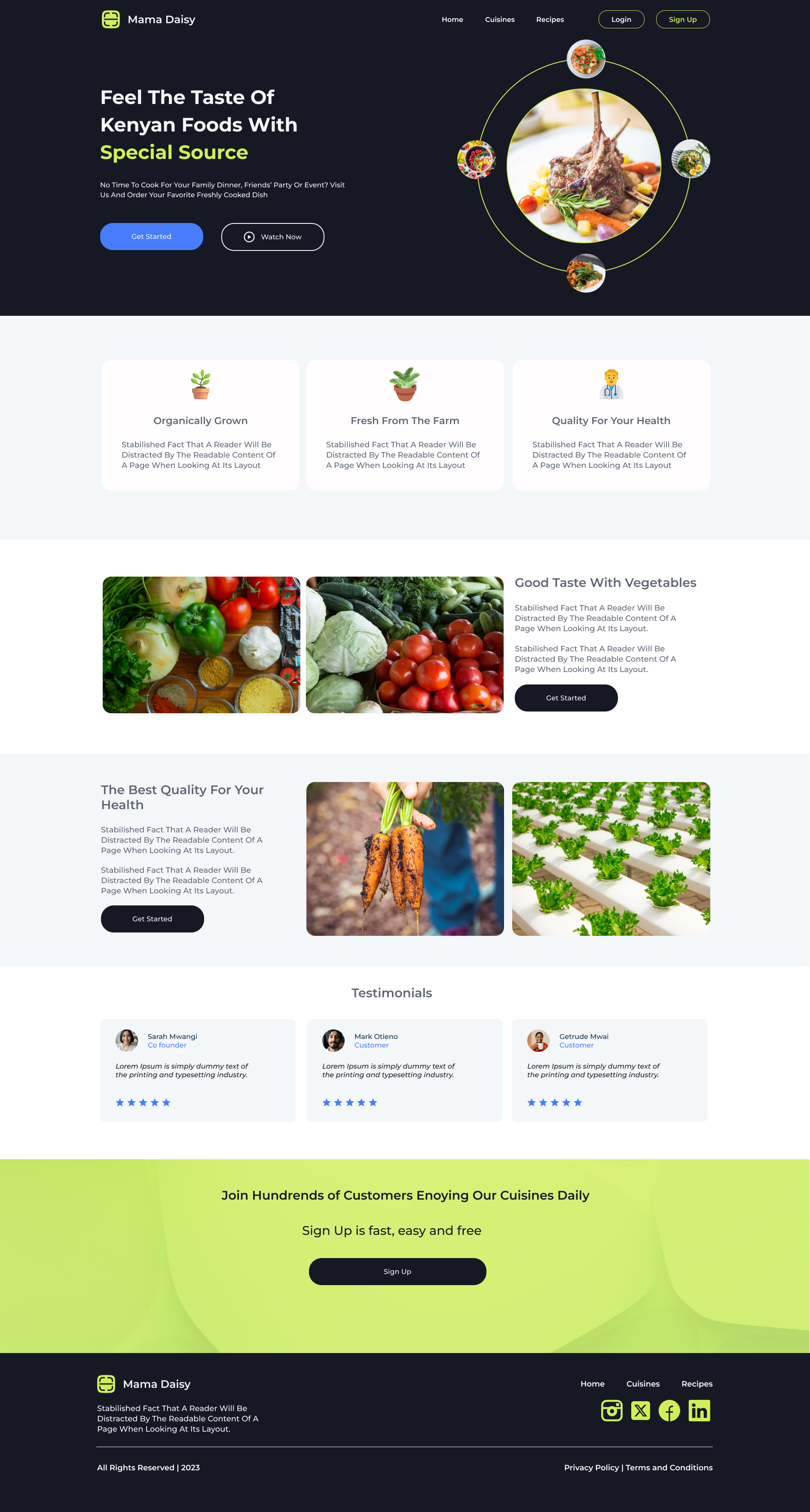 Mama Daisy Hotel branding ux design