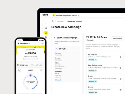BEES / ABInBev app audience b2b beer cms competition design ecommerce growth mobile ui ux