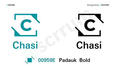 Chasi Logo 3d animation app branding design graphic design illustration logo minimal motion graphics ui ux vector