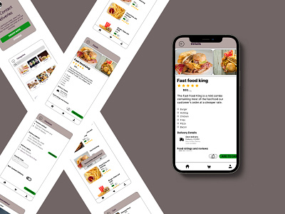 Fast Food App ui