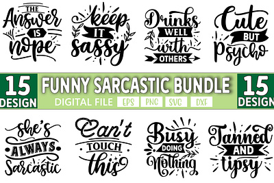 Sarcastic Svg Bundle sarcastic t shirt svg