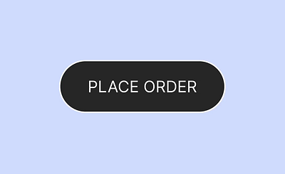 Order Placed Button Animation motion graphics ui