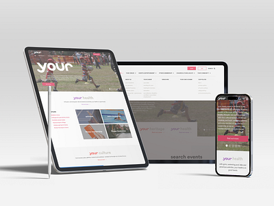YT: Devices brand branding design ui ux web website