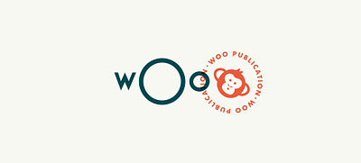 Woo Publication Rebrand animation art branding circle design flat design graphic design icon logo magazine monkey motion graphics publication rebrand stamp vector woo wordmark