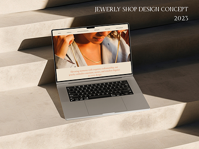 Jewerly shop |Design concept 2023 branding concept design design concept ecommerce figma jewerly landing rings shop store study ui ux uxui web web design