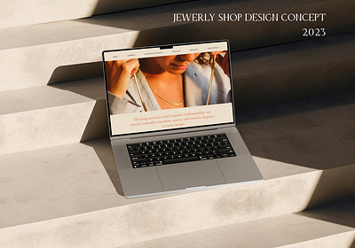 Jewerly shop |Design concept 2023 branding concept design design concept ecommerce figma jewerly landing rings shop store study ui ux uxui web web design