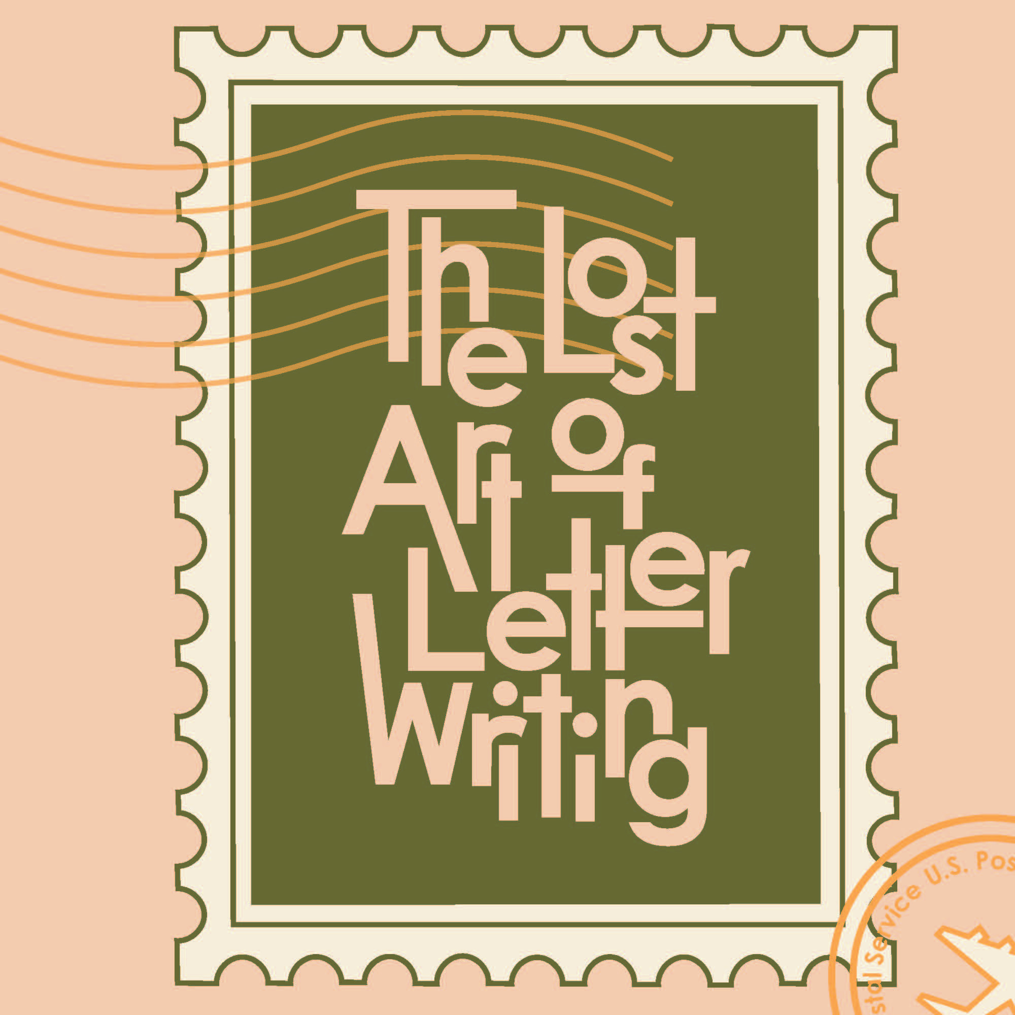 The Lost Art of Letter Writing graphic design icon illustration logo publication stamp design typography