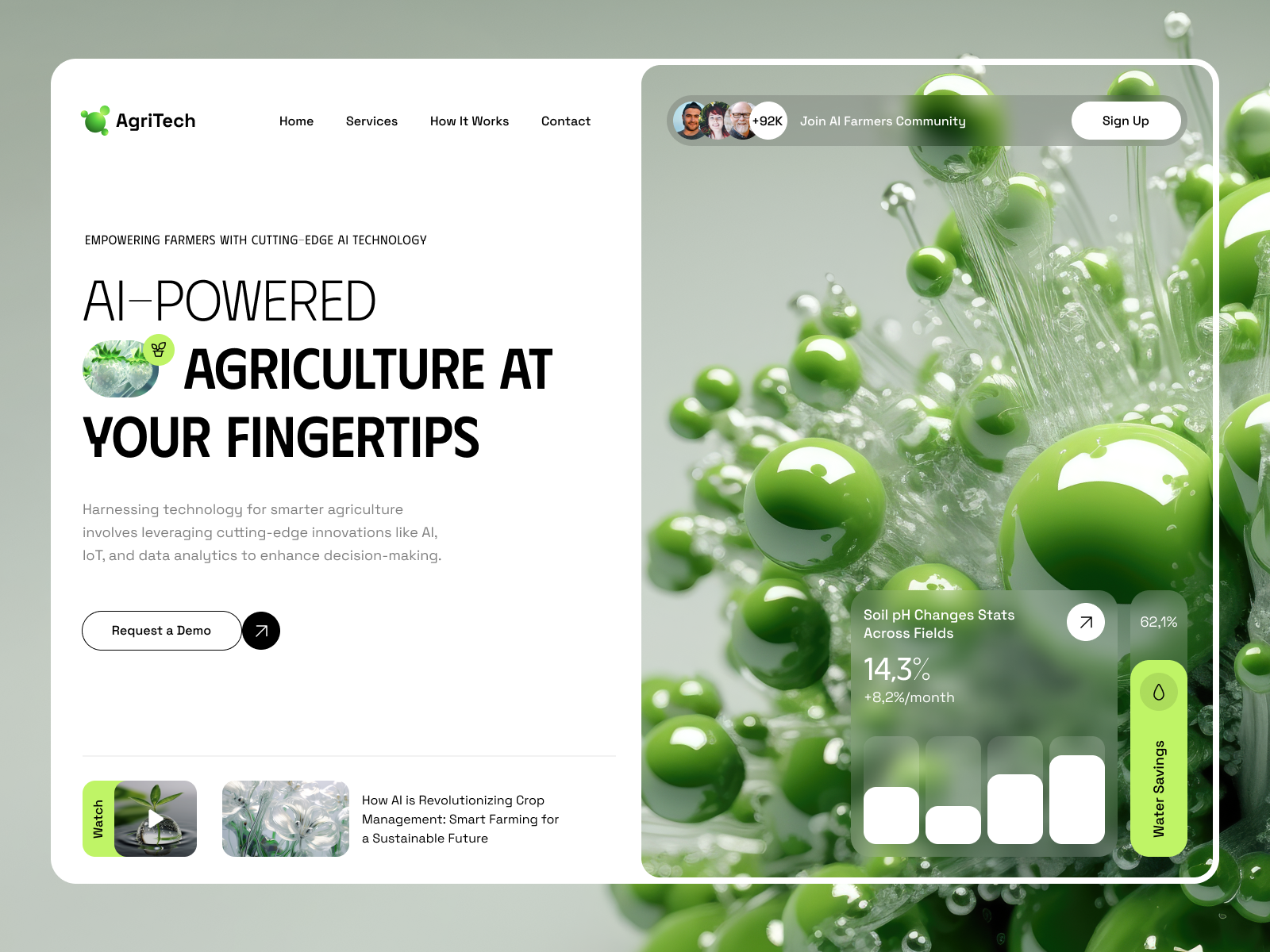 Example of Landing Page Design