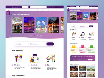 Web Home Page creativity figma graphic design illustration ui ux