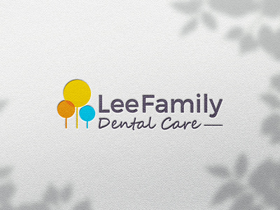 Lee Family Dental Care Logo branding concept dental dentallogo design graphic design logo logodesign logos logotype simple