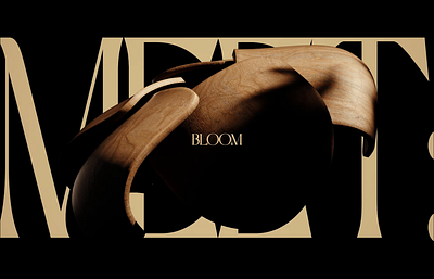 Meet: BLOOM animation bloom cinematic coffee concept design flower furniture marble oak pastel table web wood