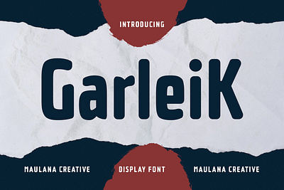 Garleik Soft Sans Font animation branding design font fonts graphic design logo nostalgic