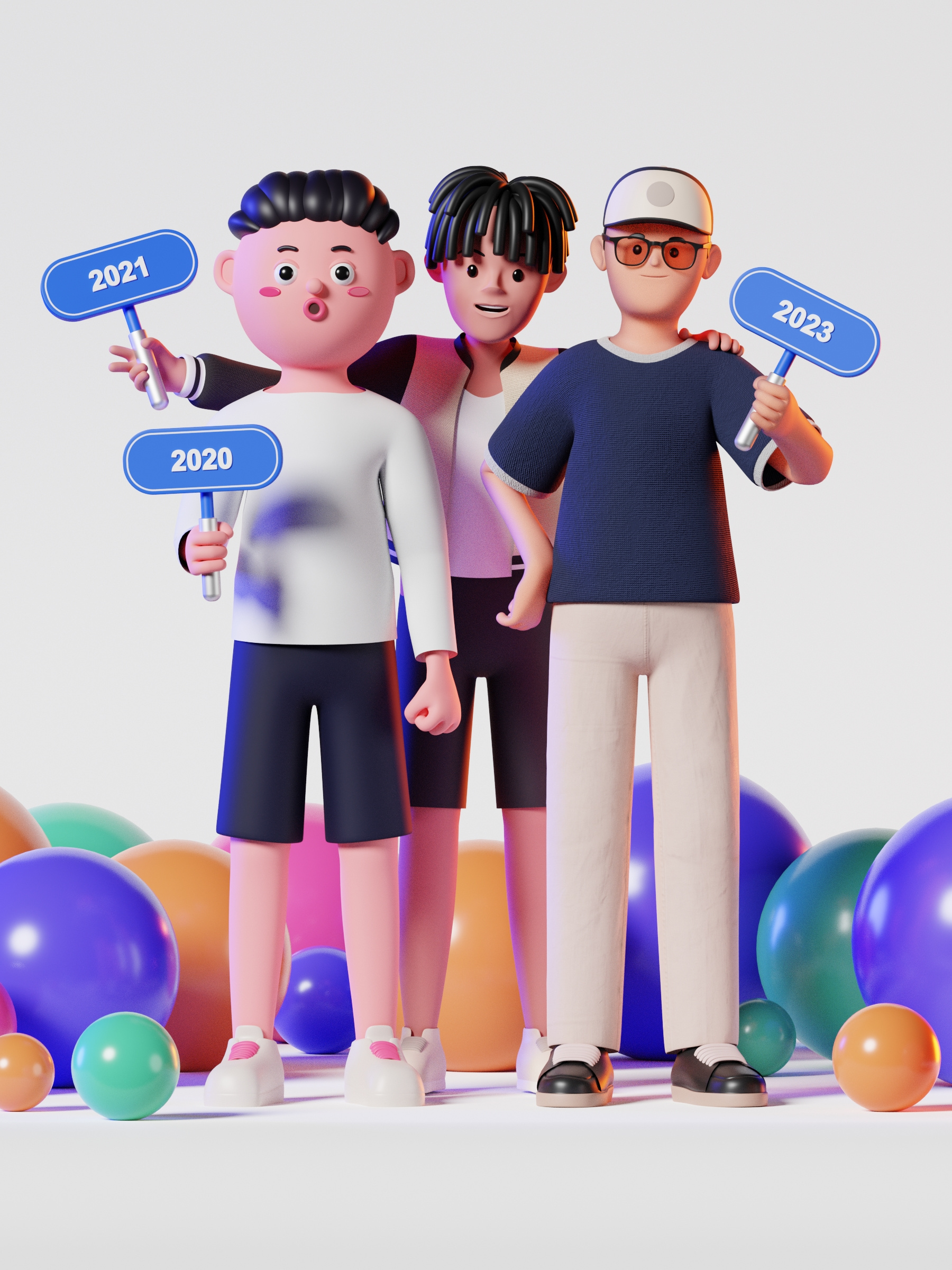 Art Journey & Thank you 3d 3d animation 3d art 3d artist 3d illustration 3d modeling blender3d design illustration