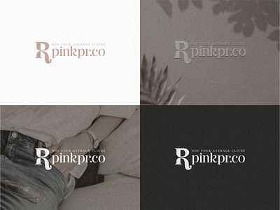LOGO PINKPR.CO branding graphic design logo