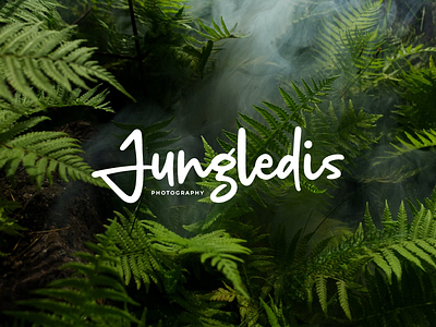 A New Photographic Typography Logo Design | Font | Signature branding creative design font graphic design illustrator jungle logo minimal modern new personal photography photoshop professional signature vector watermark