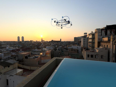 Helium Drone 3d 3d model cad design product development render