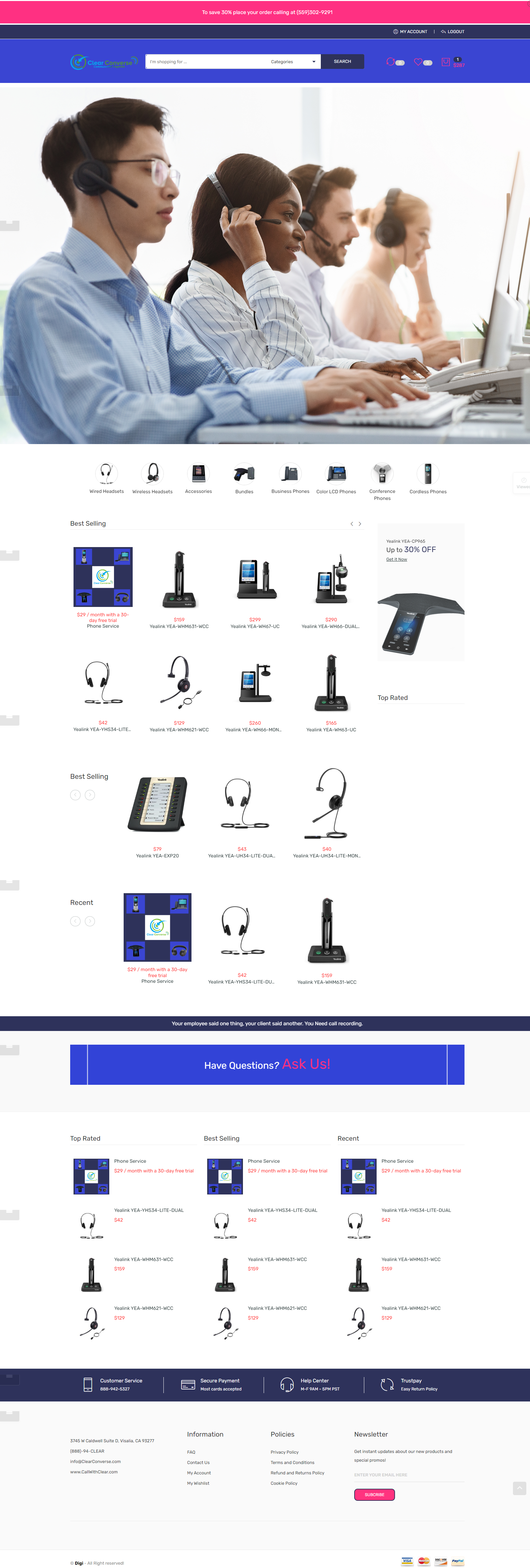 ClearConverse shop: Ecommerce page design graphic design ui web design