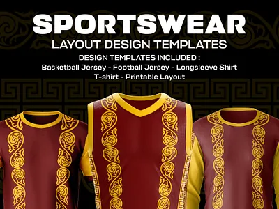 Batik Jersey Template Design apparel basketball clothing design football graphic design illustration jersey layout mock up sports t shirt templates wear