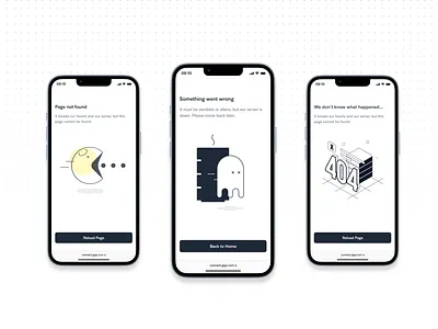 #DailyUI - Empty screens 404 emptyscreens graphic design illustration ui vector