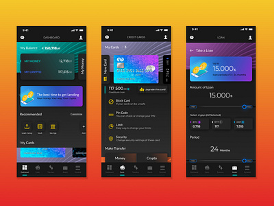 Crypto Neobank & Lending App