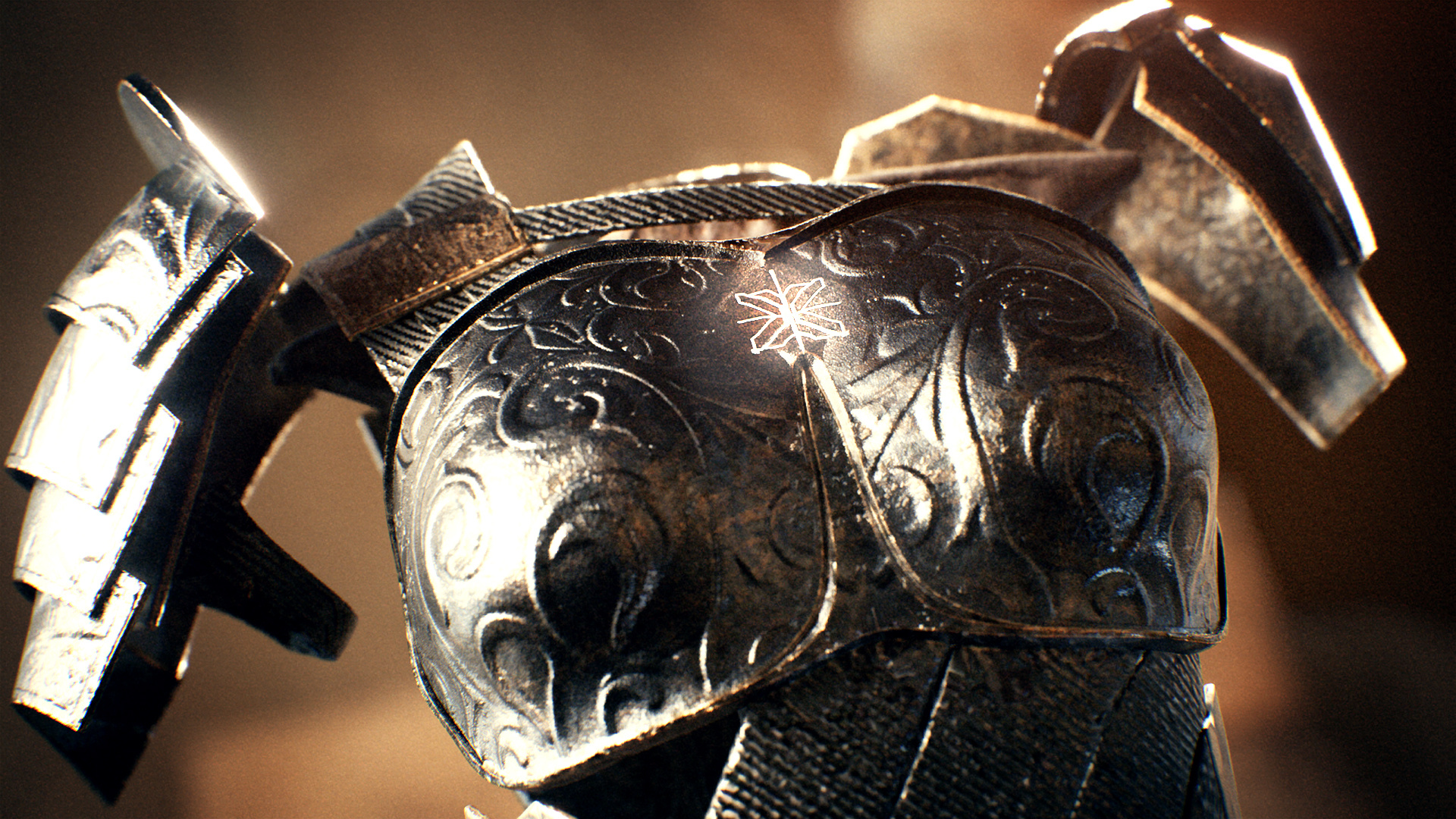 Chestplate of Gaia 3d 3d animation 3d design 3d generalist 3d modeling ancient armor breast cgi chest plate cinematic female game design plate props roman sparta spartan unreal engine 5 war