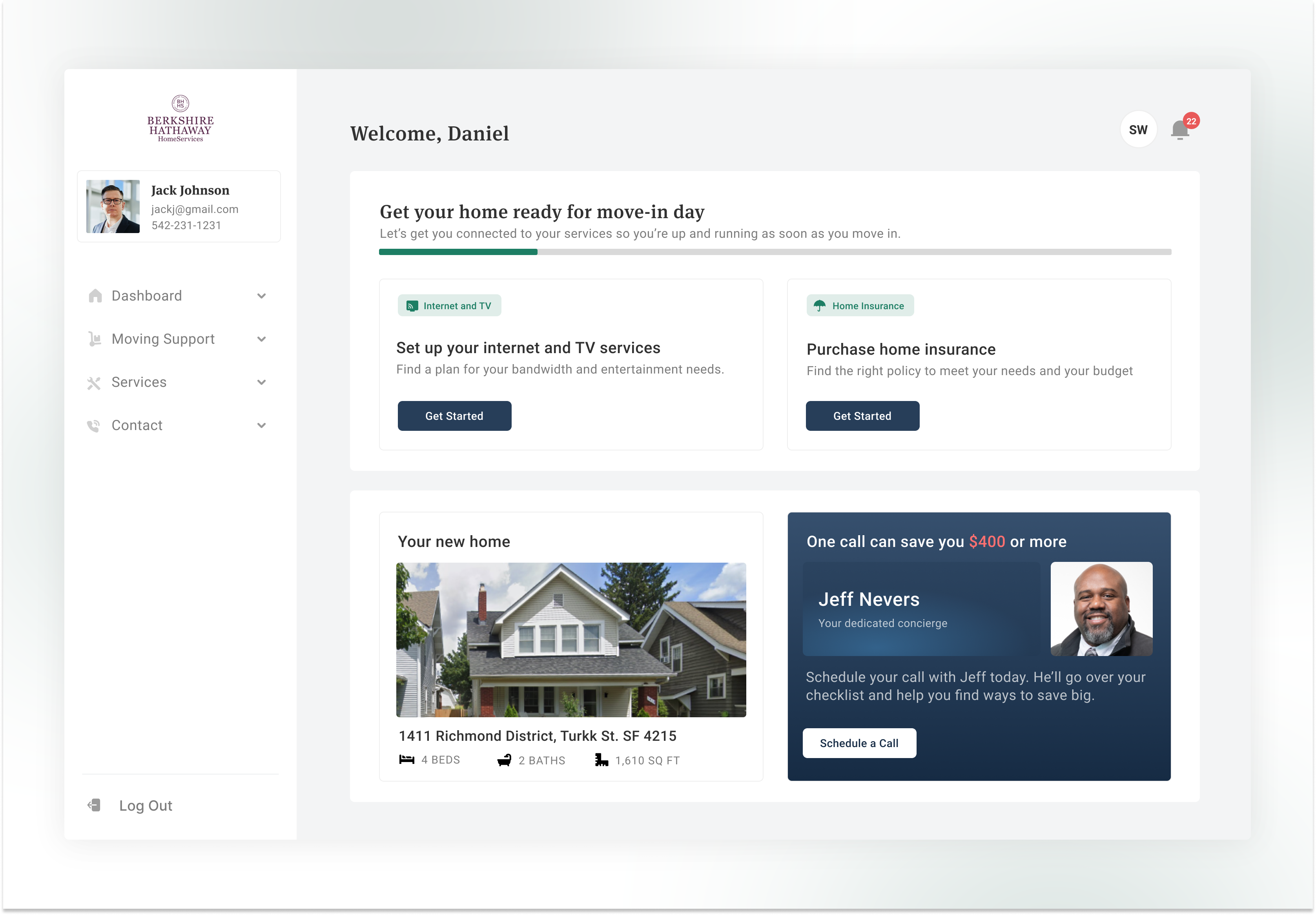 Homeowner Platform design product redesign ui ux uxdesign
