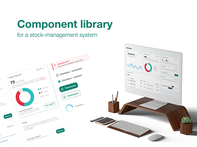 Supplier system - Figma component library component design design system ui
