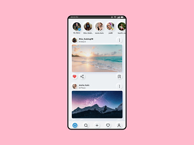 Daily UI Challenge - Day 10 - Social Share - Neumorphism daily ui challenge day 10 mobile app mobile design neumorphism social share ui ui design uiux
