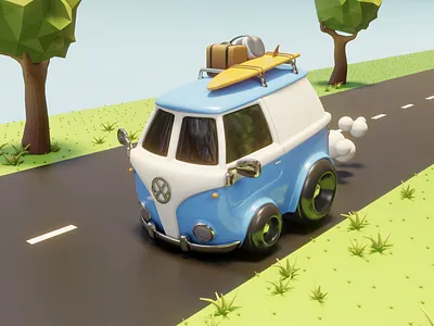 Travel Time 3d design motion graphics