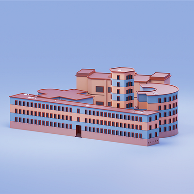 Wissenschaftszentrum Berlin 3d design