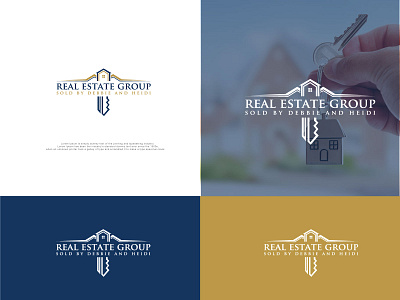 Real estate logo | branding kit branding brandlogo business logo company logo graphic design house logo logo logo design logos minimalist logo modern logo property logo real estate real estate logo realestate